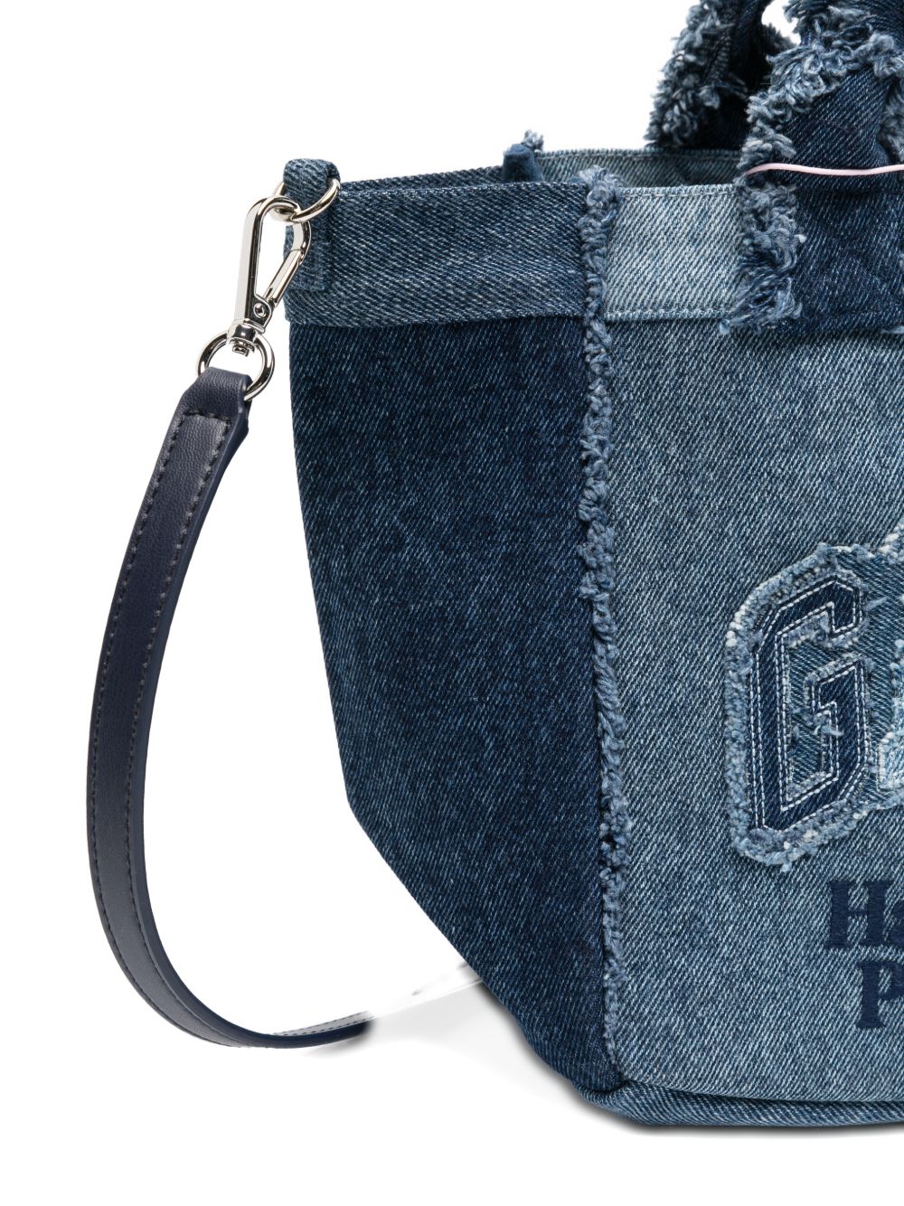 Ganni Denim small tote bag – 100% Recycled Cotton - view 5
