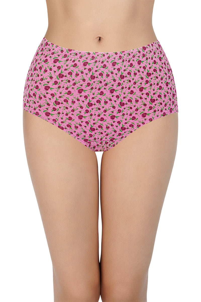 every de 100% Cotton Full Brief Panty Pack (Pack of 3) - D027 - Multi - view 6