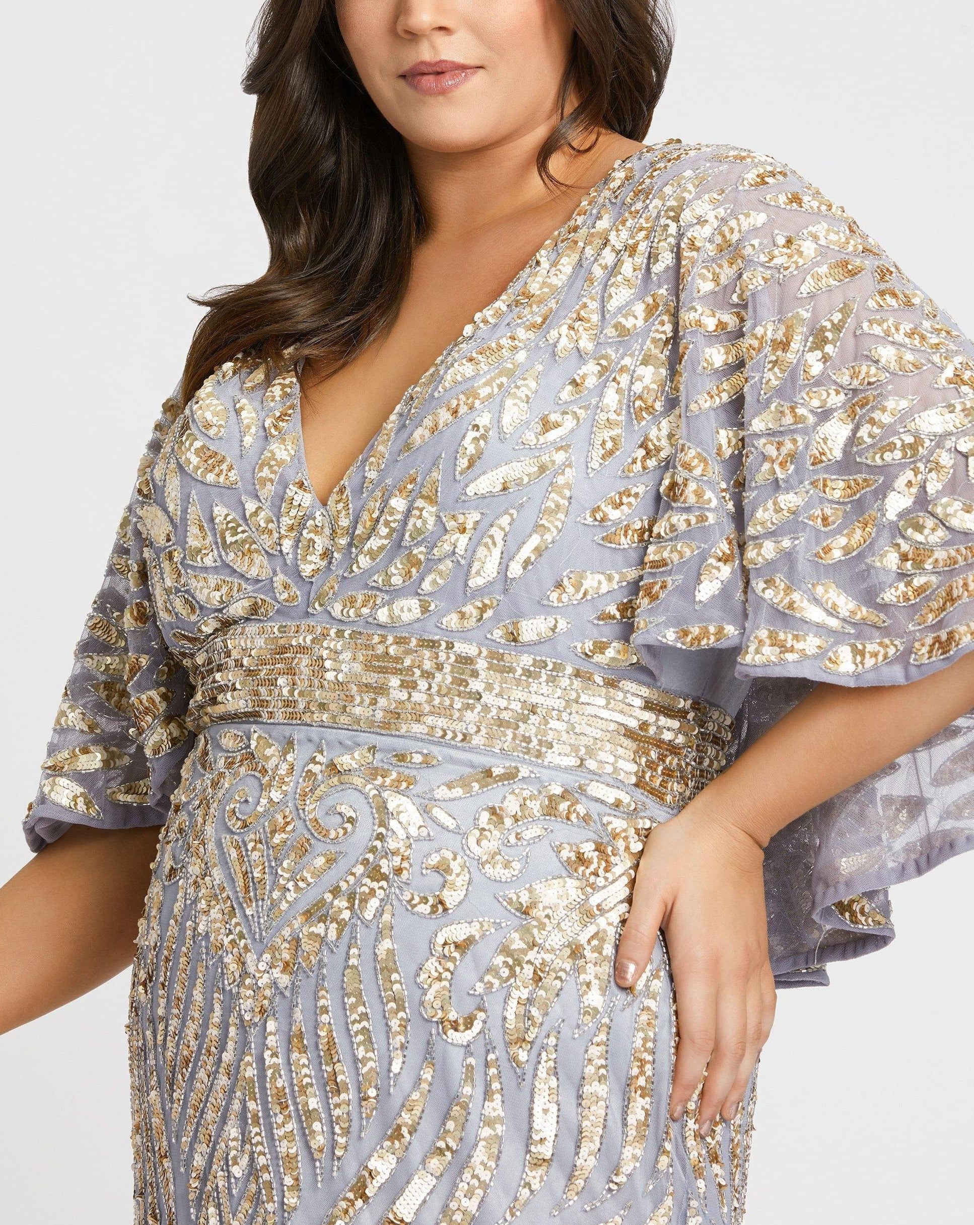 Mac Duggal 5191 Platinum/Multi 16W - view 3