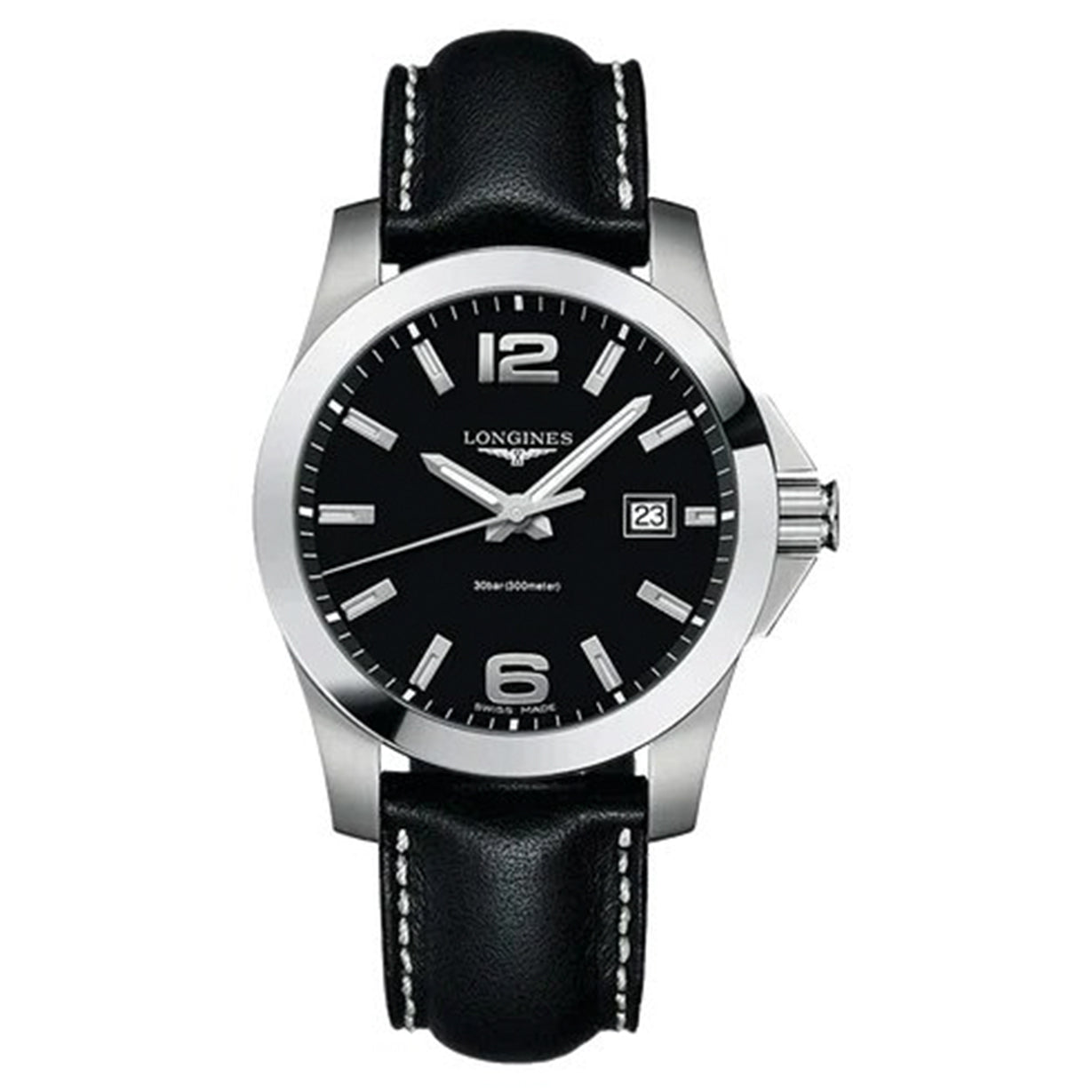 Longines Conquest Black dial Men 41mm - view 2