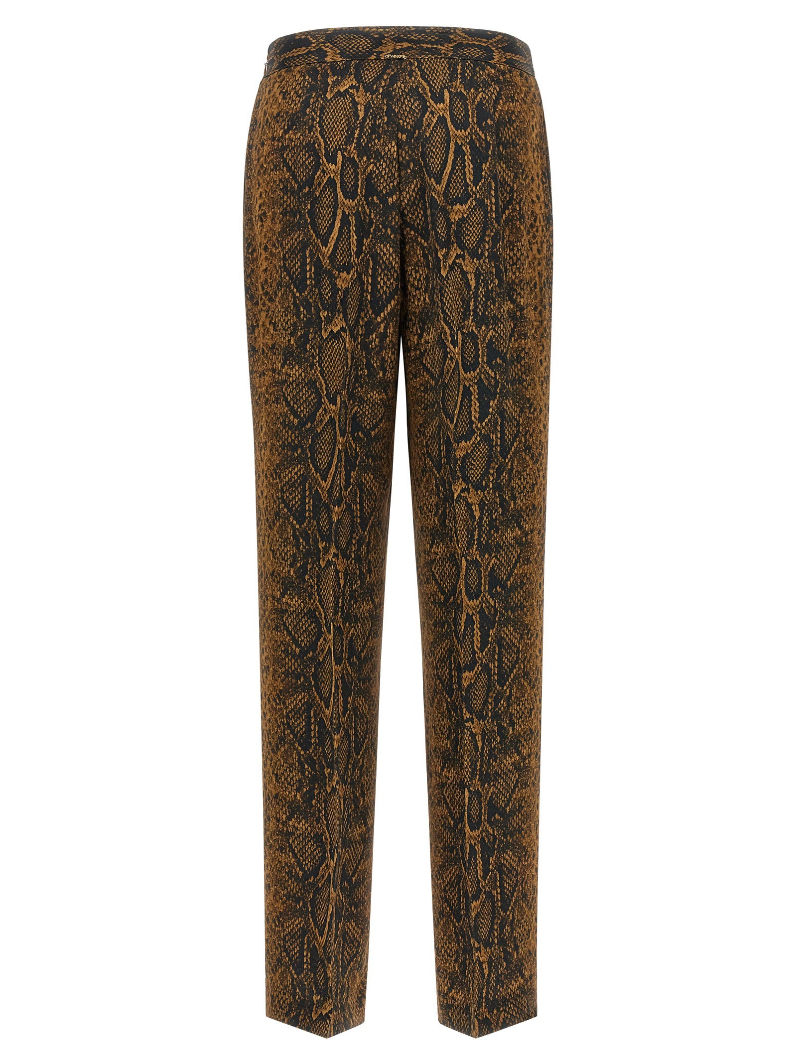 Twin Set Python Print Pants – 100% viscose - view 2