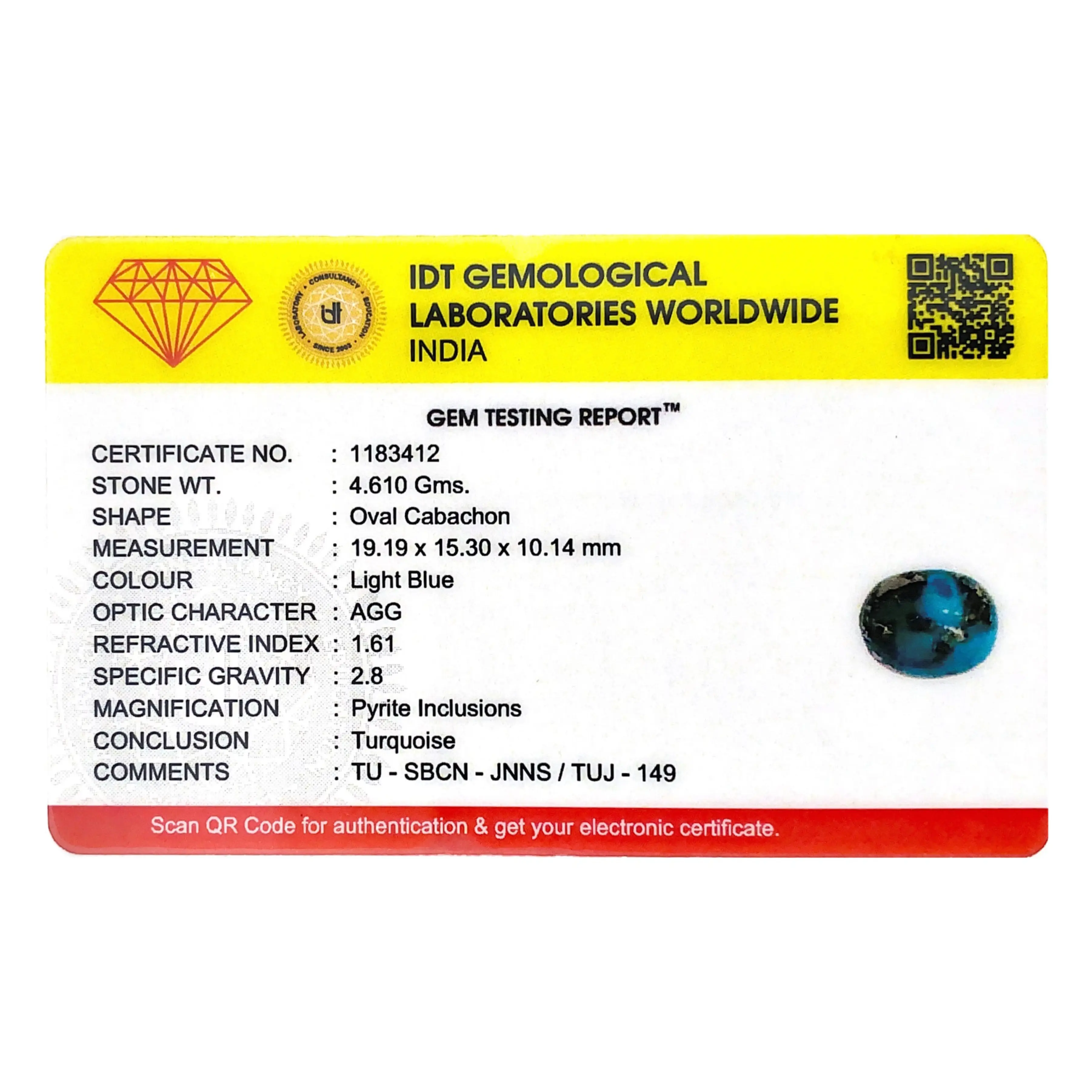 Pramogh Irani Firoza - 23.05 Carat - view 4