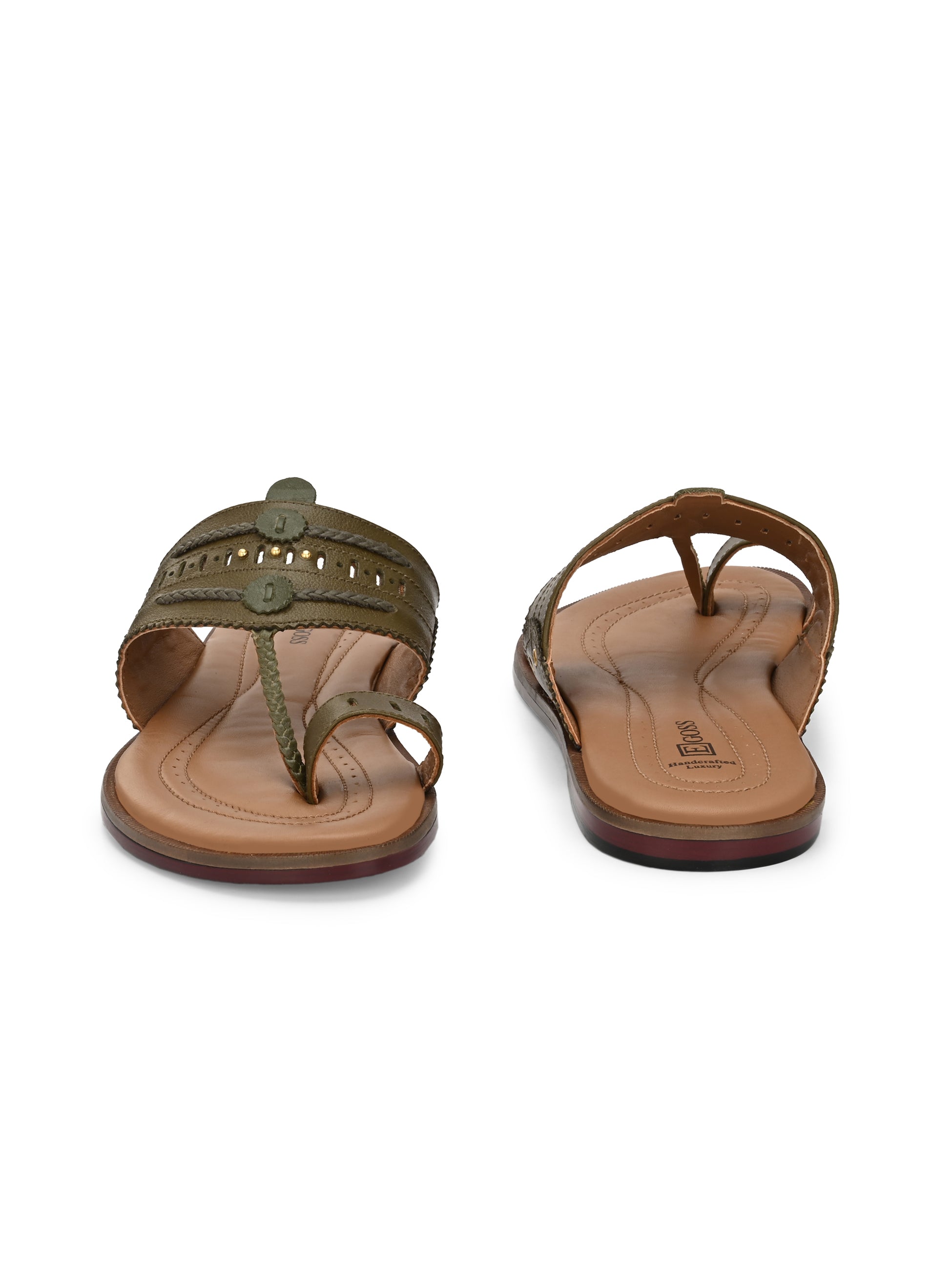 Egoss Shoes Egoss Kolhapuri Slippers For Men - view 12