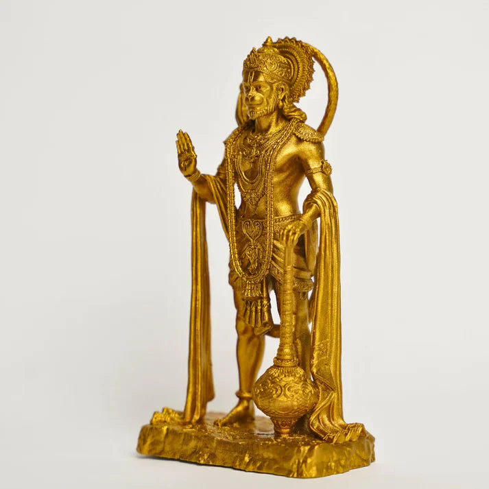Roposo Clout Idol Standing Hanuman for Car Dashboard - view 2