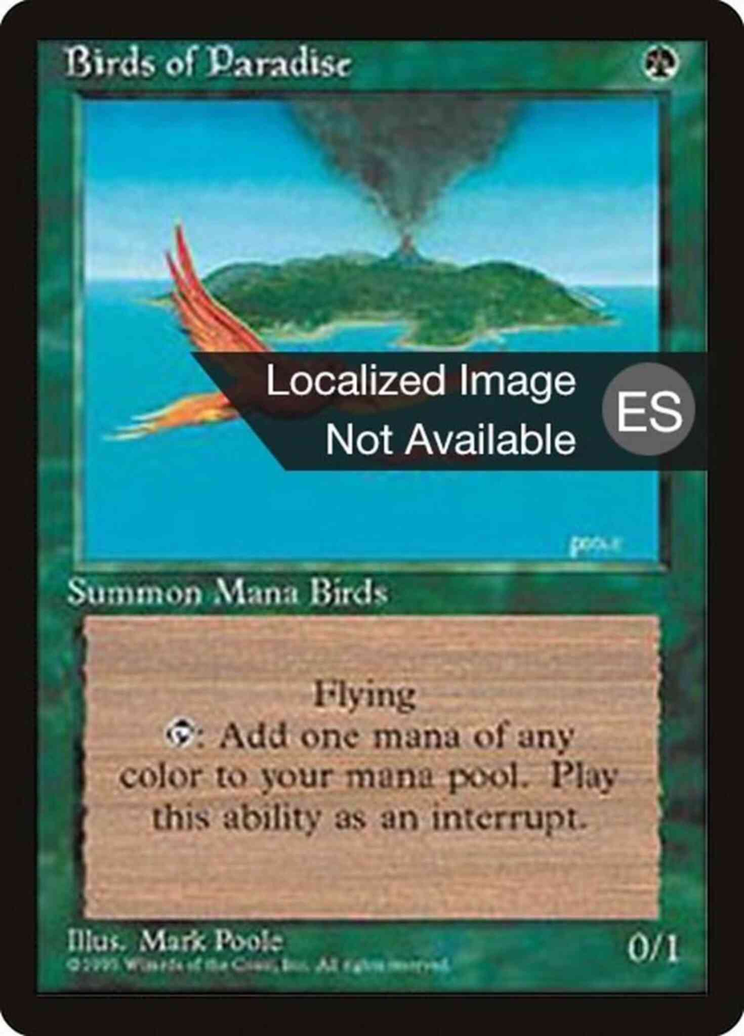 Magic Birds of Paradise - Japanese [234] [Fourth Edition Black Border: Japanese] [Non-Foil]