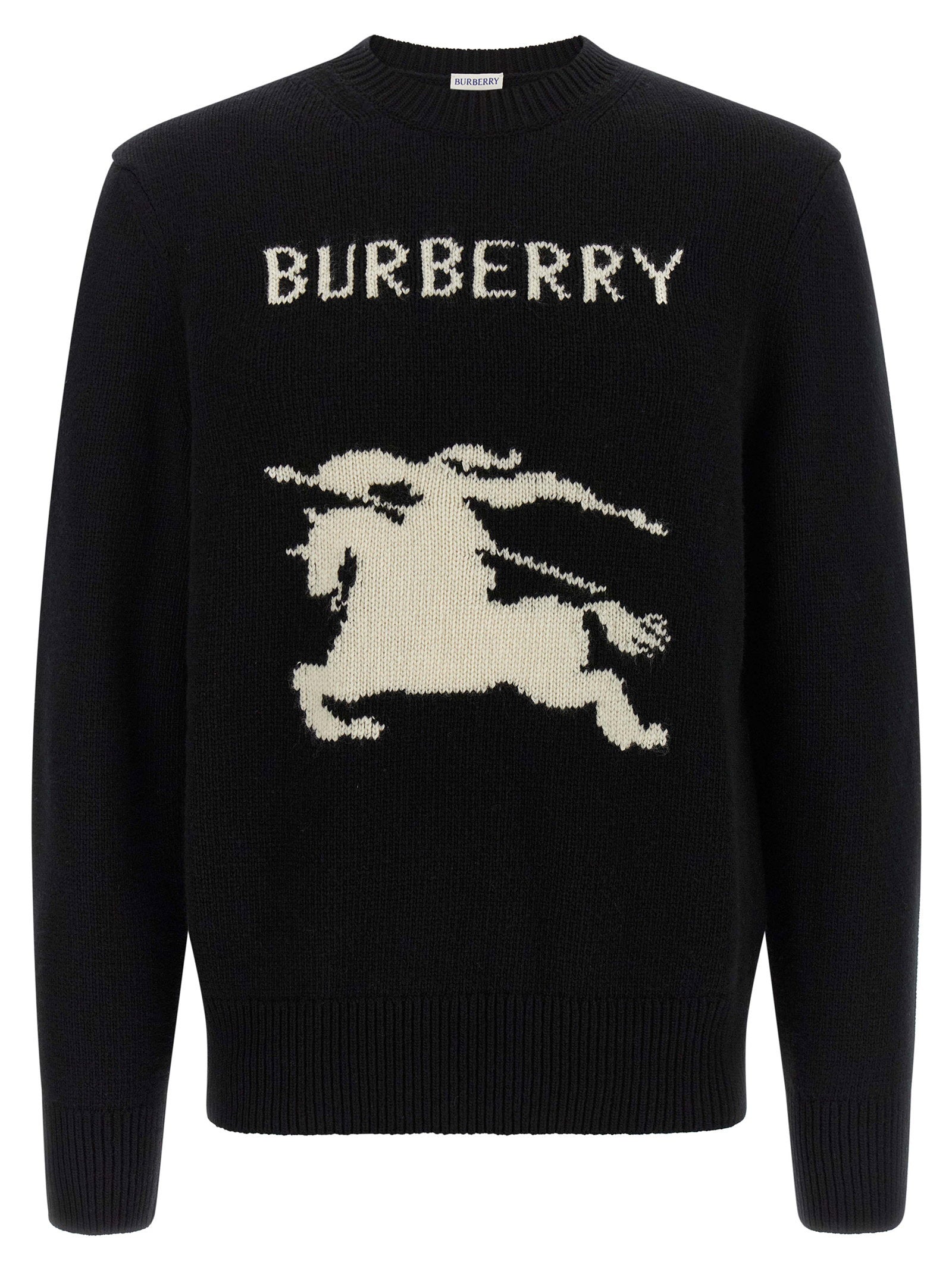 Burberry Ekd Logo Sweater – 71% wool 29% cachemire