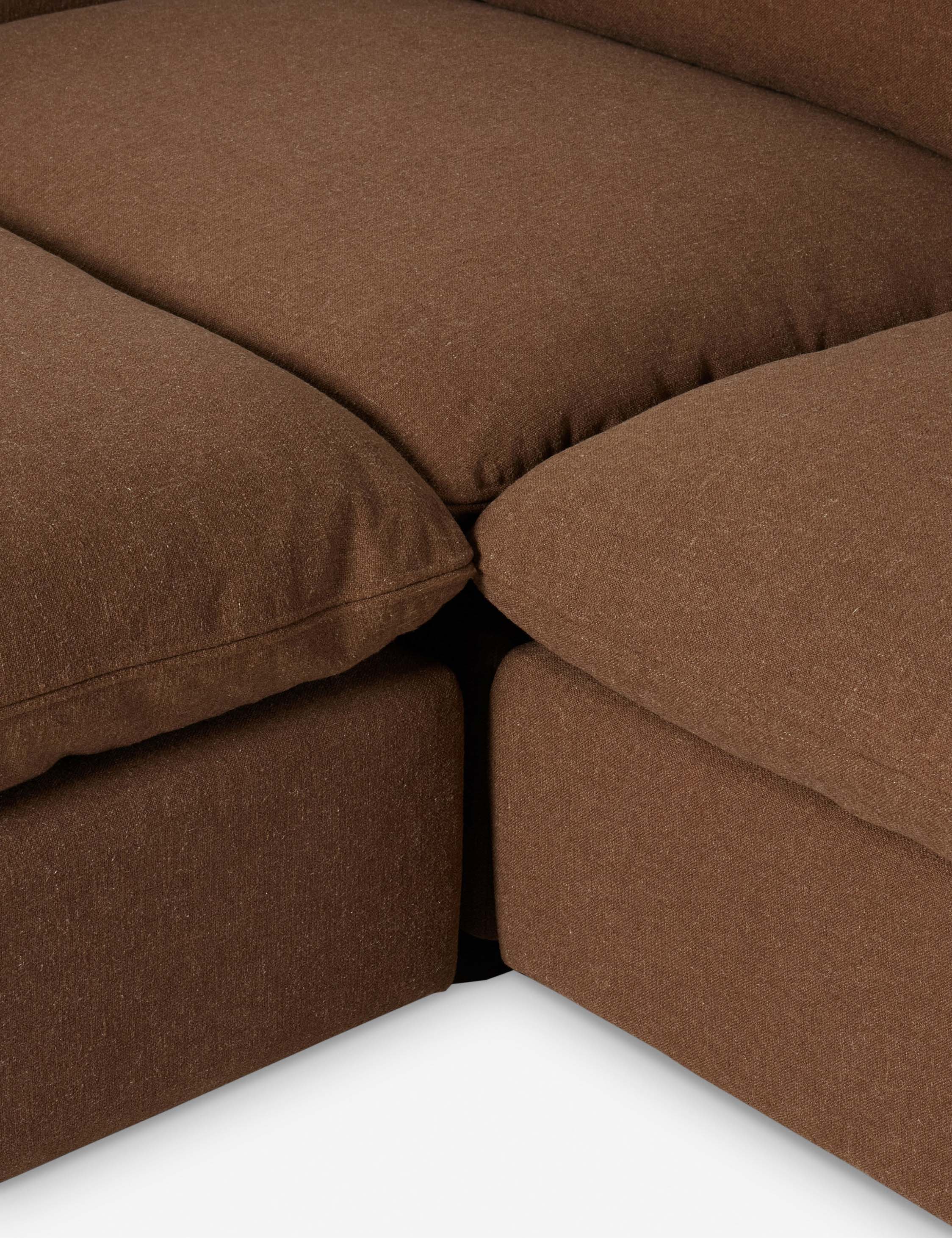 Lulu and Georgia Verbena Sectional Sofa With Ottoman - view 6