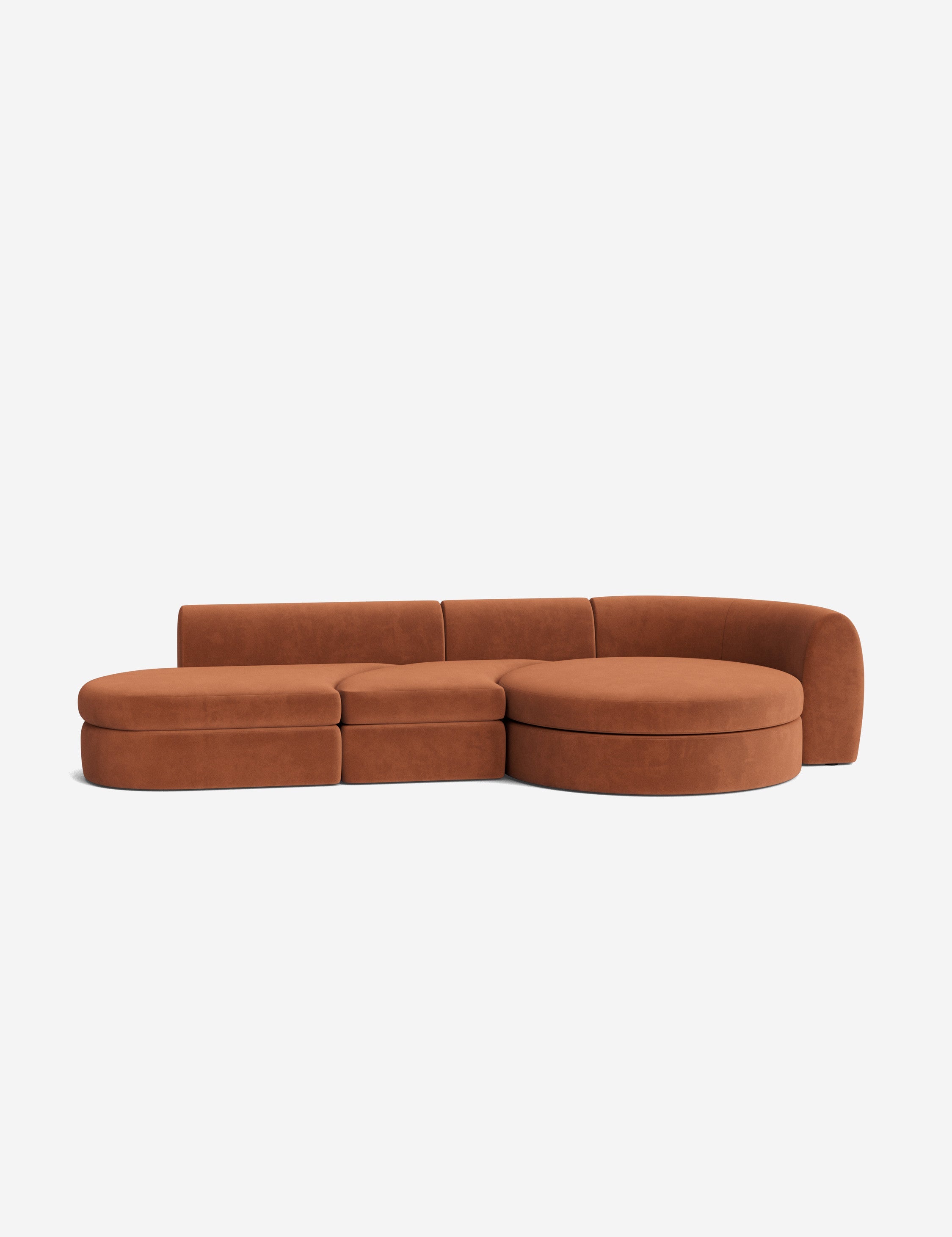 Lulu and Georgia Buckley Modular Chaise Sectional Sofa - view 179