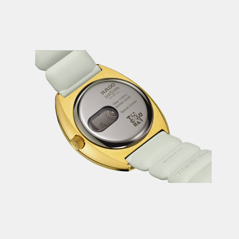 Rado Diastar Unisex Automatic Black Dial Analog Original X Tej Chauhan Special Edition Watch R12165155 - view 4