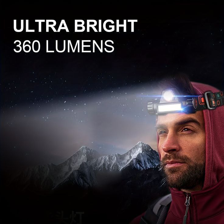 Catterton Waterproof Ultra Bright Head Torch Light - view 3