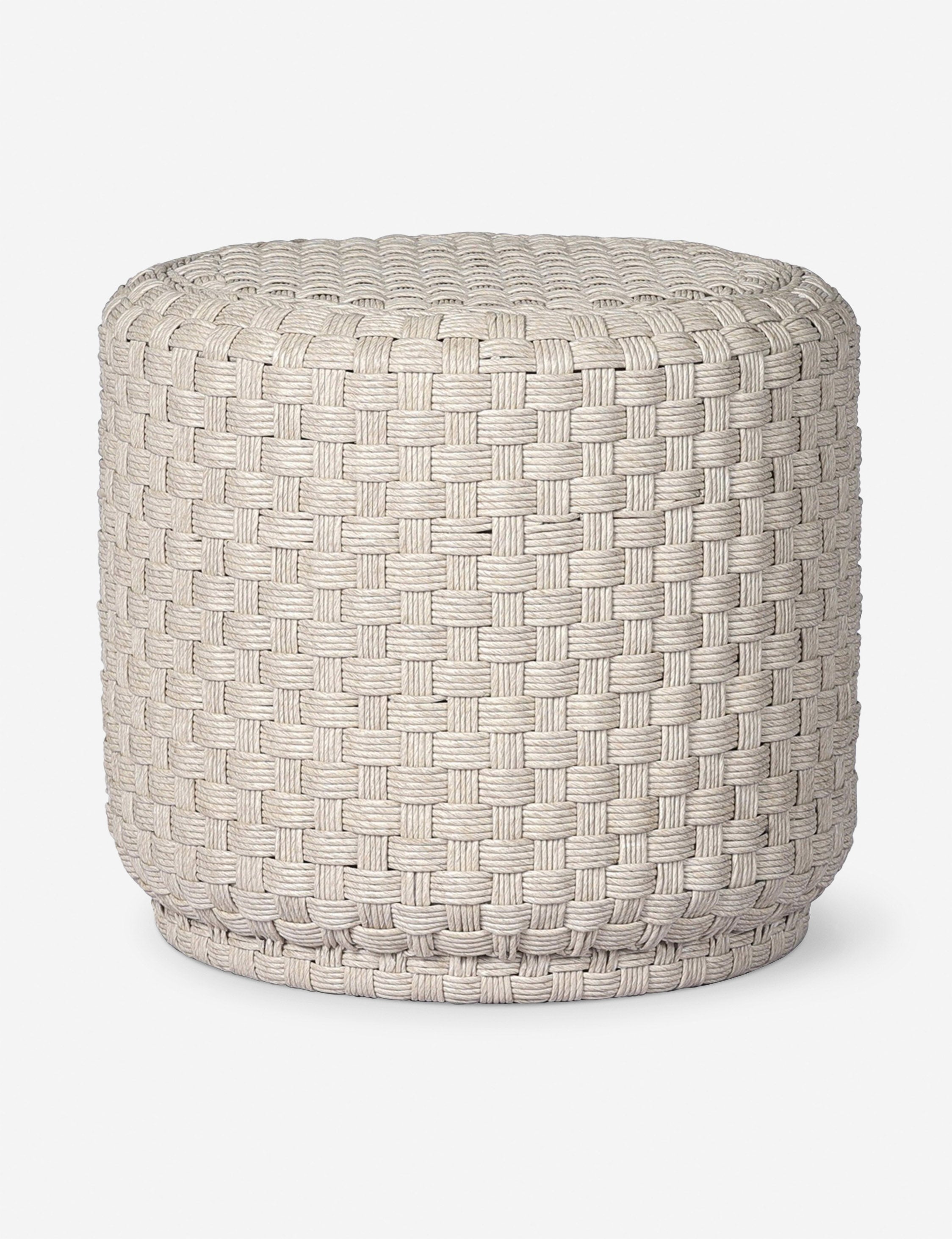 Lulu and Georgia Venetia Indoor / Outdoor Round Side Table by Amber Lewis x Four Hands - view 3