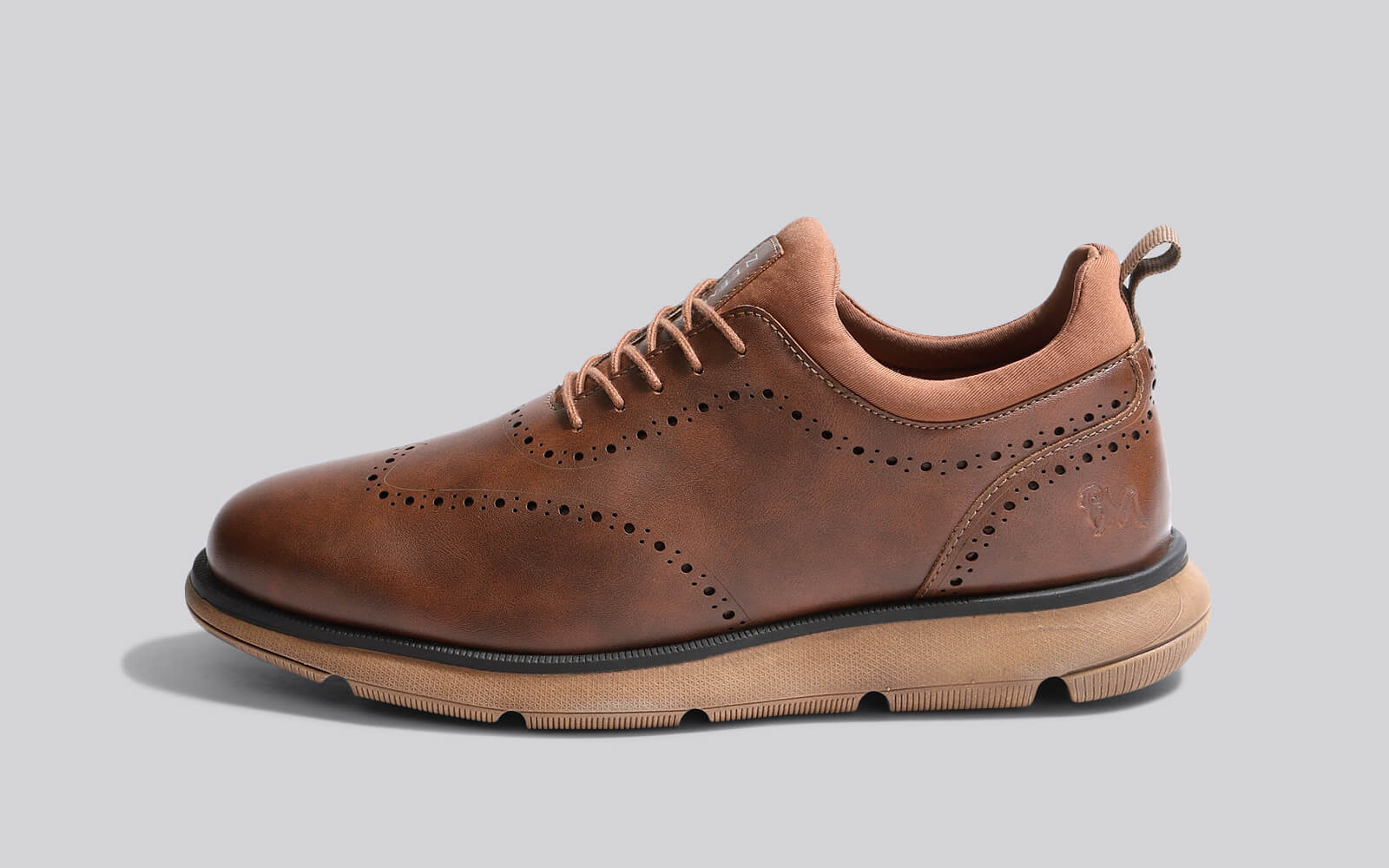 Crossover brogues tan – Neeman's Crossover Brogues : Tan