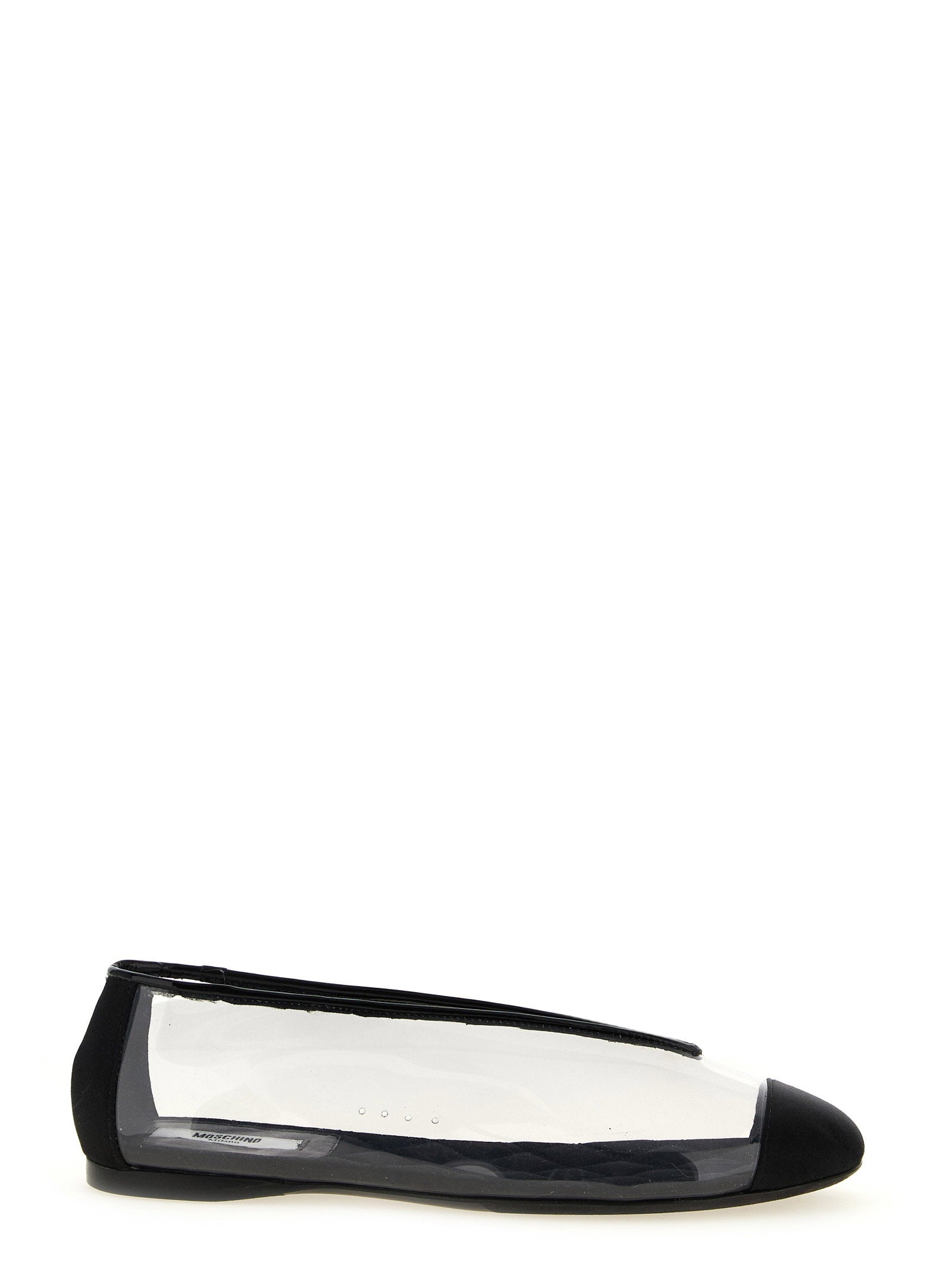 Moschino Pvc Ballet Flats – 90% pvc 8% vi 2% silk