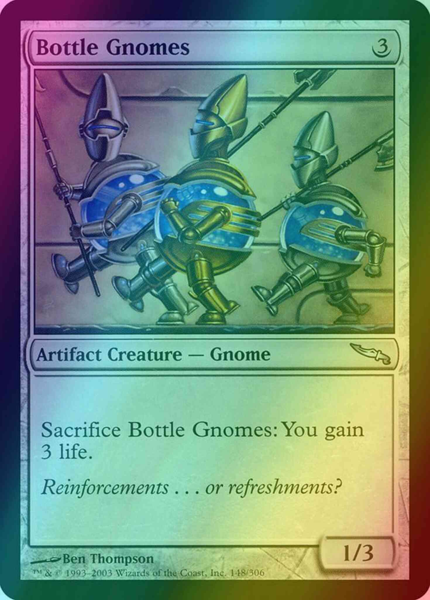 Bottle gnomes 148 – Magic Bottle Gnomes [148] [Mirrodin] [Foil]