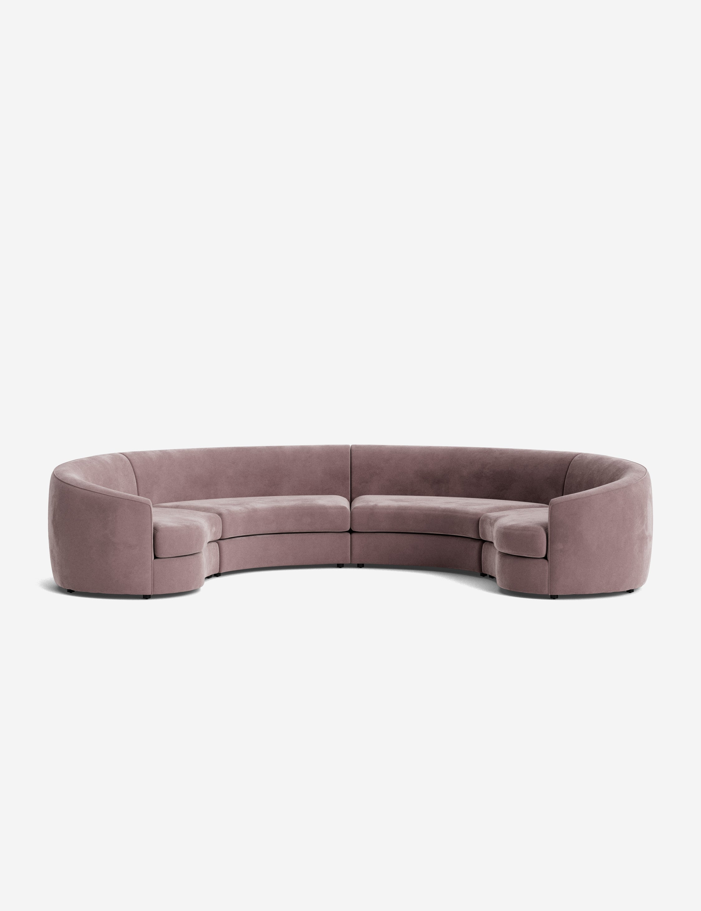 Lulu and Georgia Imada Modular Curved Sectional Sofa - view 18