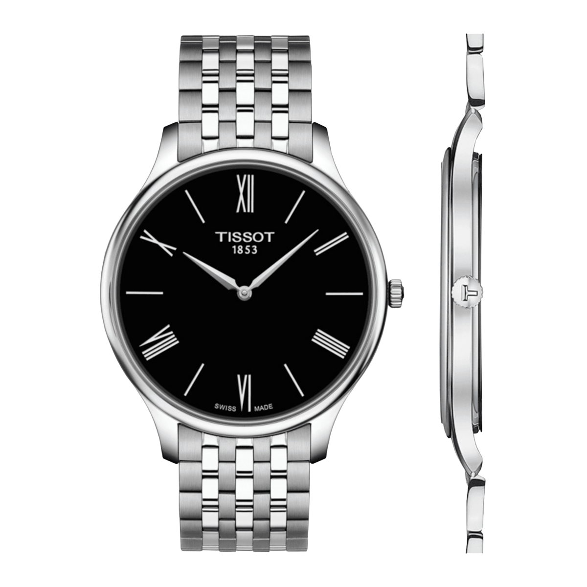Tissot T-Classic Black Dial Men 39mm - view 2