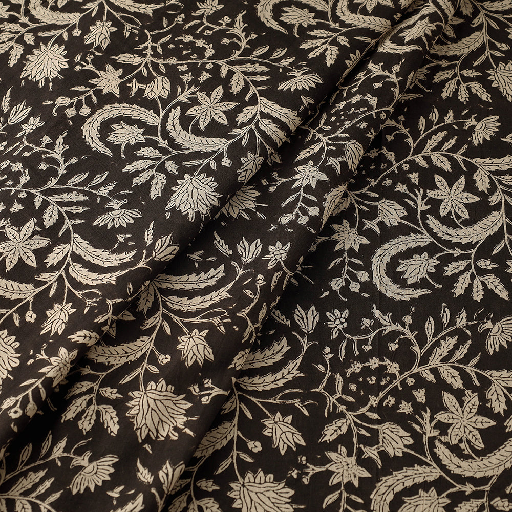 HAVELI CHRONICLES Black - Bagru Block Print Cotton Fabric 06 - view 2