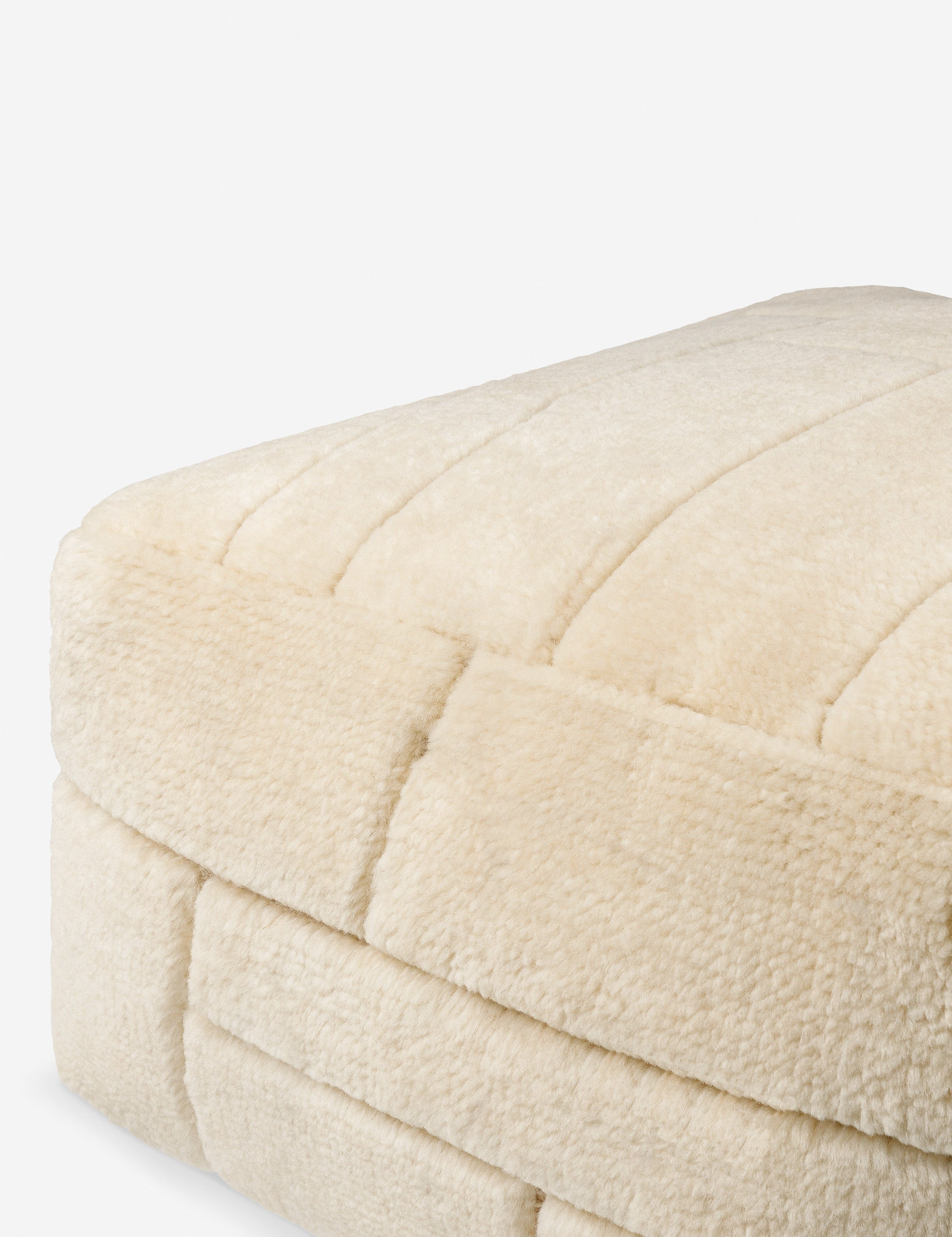 Lulu and Georgia Harstad Square Pouf - view 4