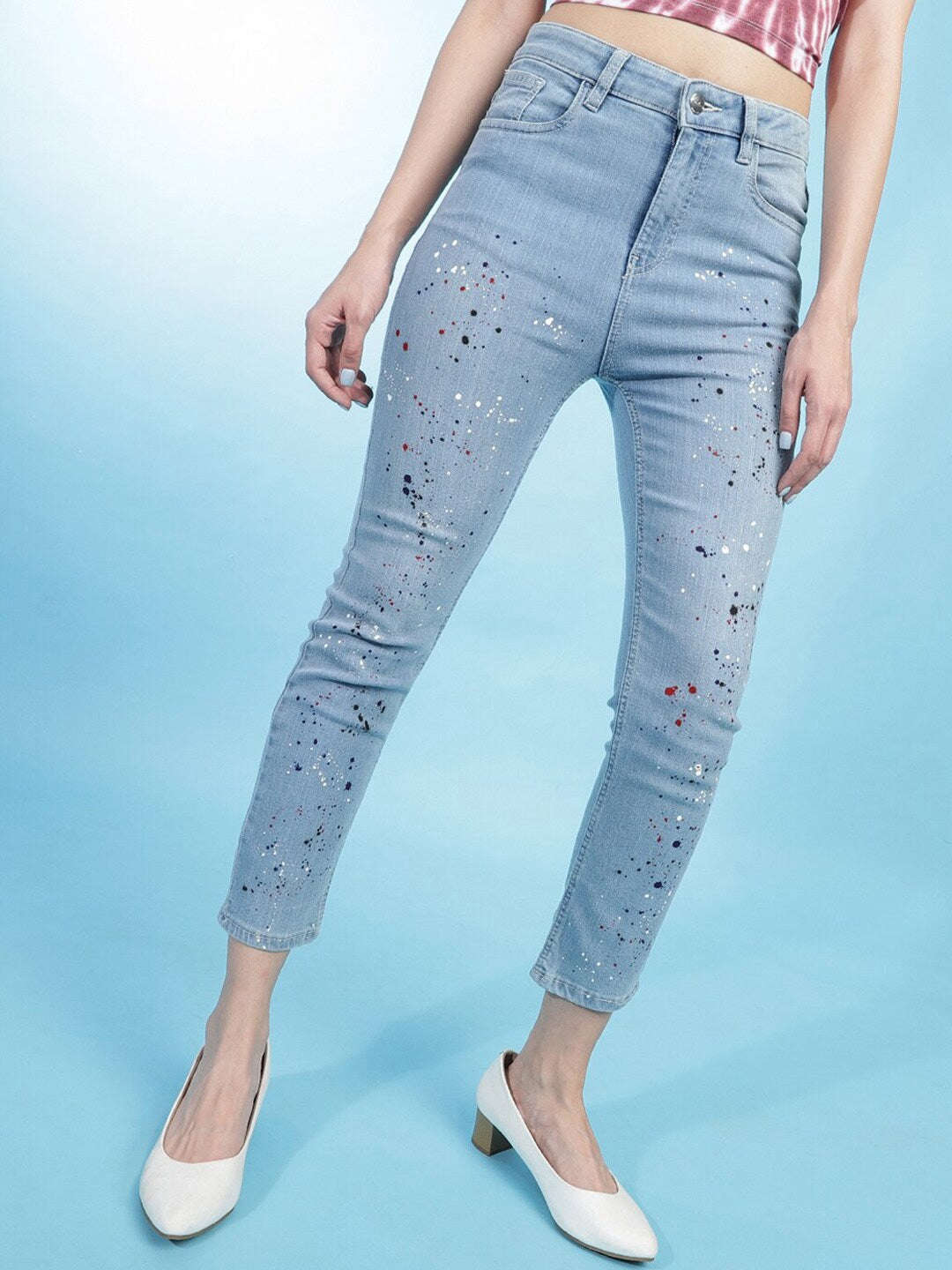 Freehand By The Indian Garage Co Women Streetstyle Straight Fit Jeans