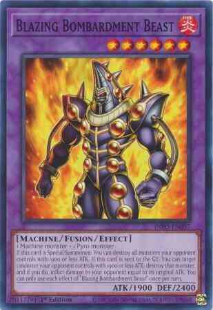 Yu-Gi-Oh! Blazing Bombardment Beast - INFO-EN097 - Common - 1st Edition