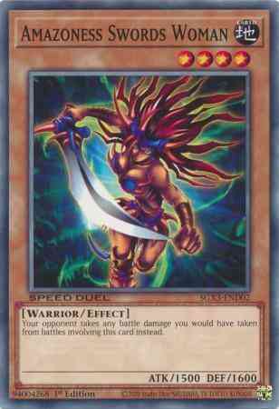 Yu-Gi-Oh! Amazoness Swords Woman - SGX3-END02 - Common - 1st Edition