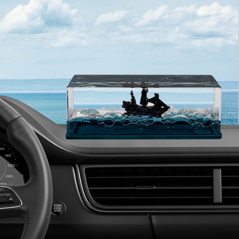 Roposo Clout Swinging Titanic Ship For Car Dashboard - view 6