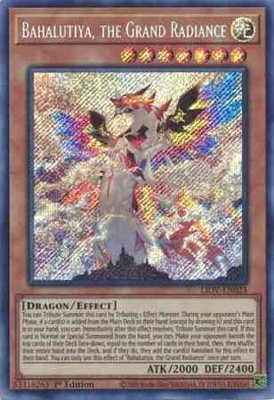 Bahalutiya the grand – Yu-Gi-Oh! Bahalutiya, the Grand Radiance - LIOV-EN023 - Secret Rare - 1st Edition