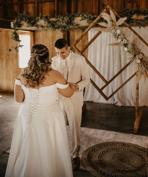 fiftyflowers.com Toffee and Pale Nude Dried Spring Wedding - view 7