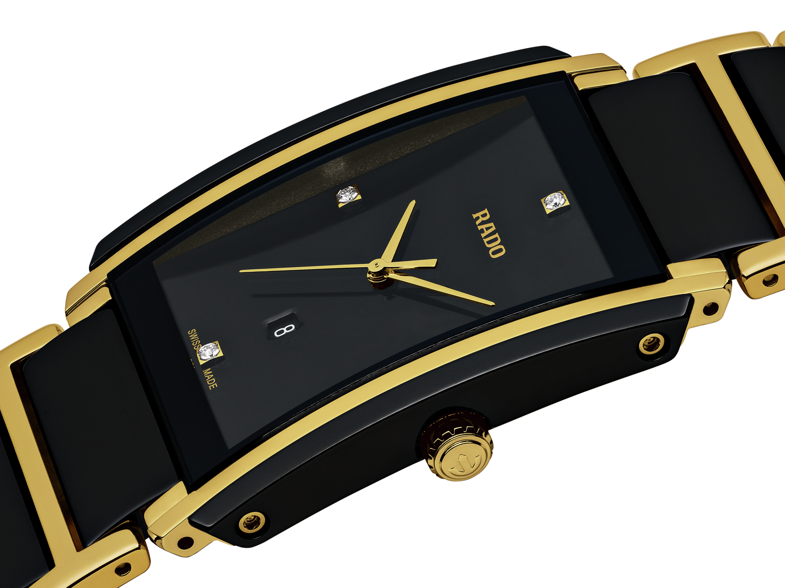 Rado Integral Black Dial Unisex 31mm