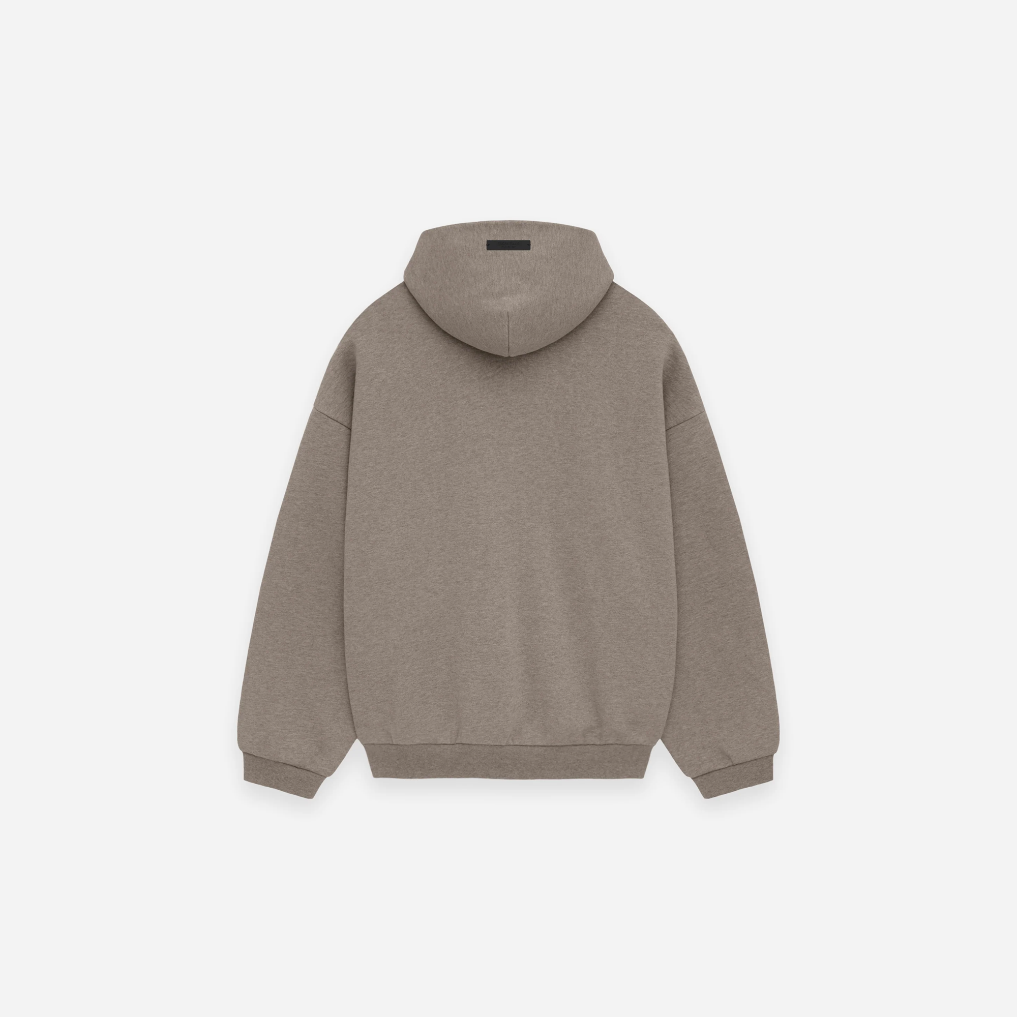 Fear Of God Essentials SS25 Heavy Fleece Vintage Shrunken Hoodie Heather Grey - view 2