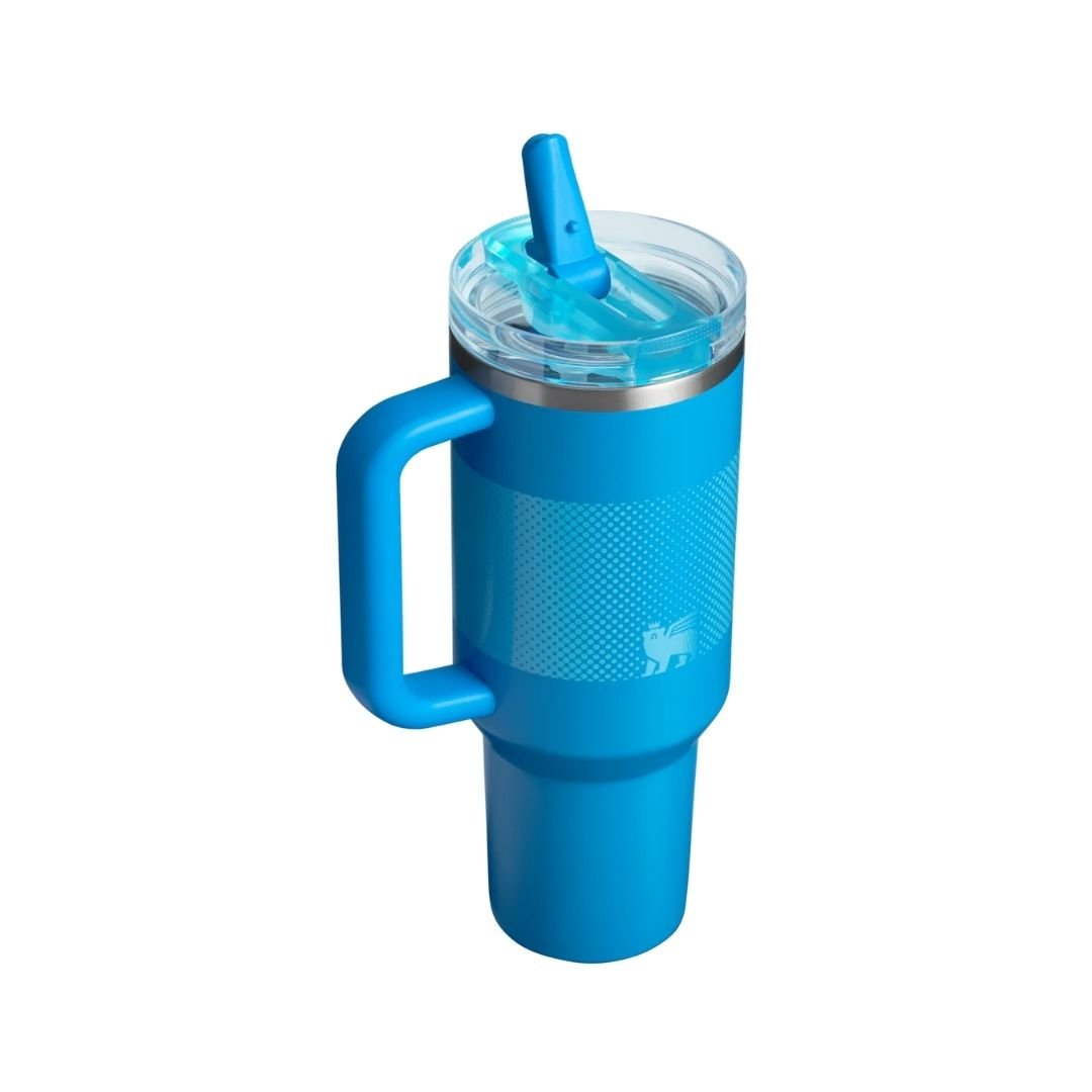 HYPE ELIXIR Stanley Quencher ProTour Flip Straw Tumbler | 40 OZ Azure Fade - view 2