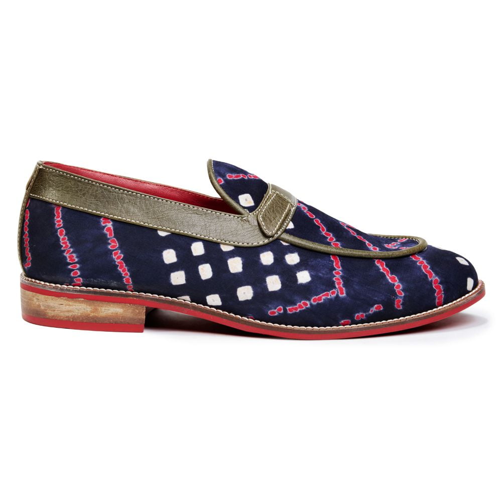 Men olive green – Banjaaran India Bandhni Slip_on for Men – Olive Green (discontinued)