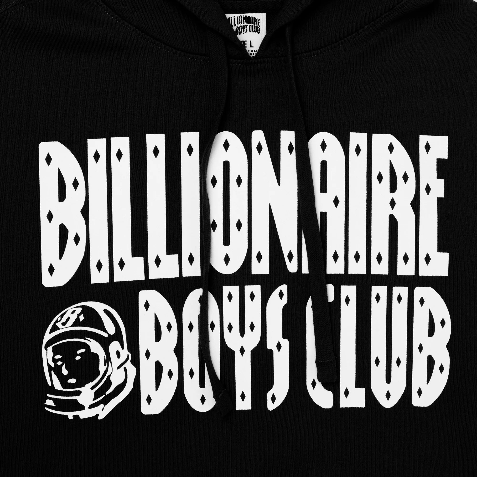 Billionaire Boys Club | BB STRAIGHT FONT HOODIE { BLACK - view 2
