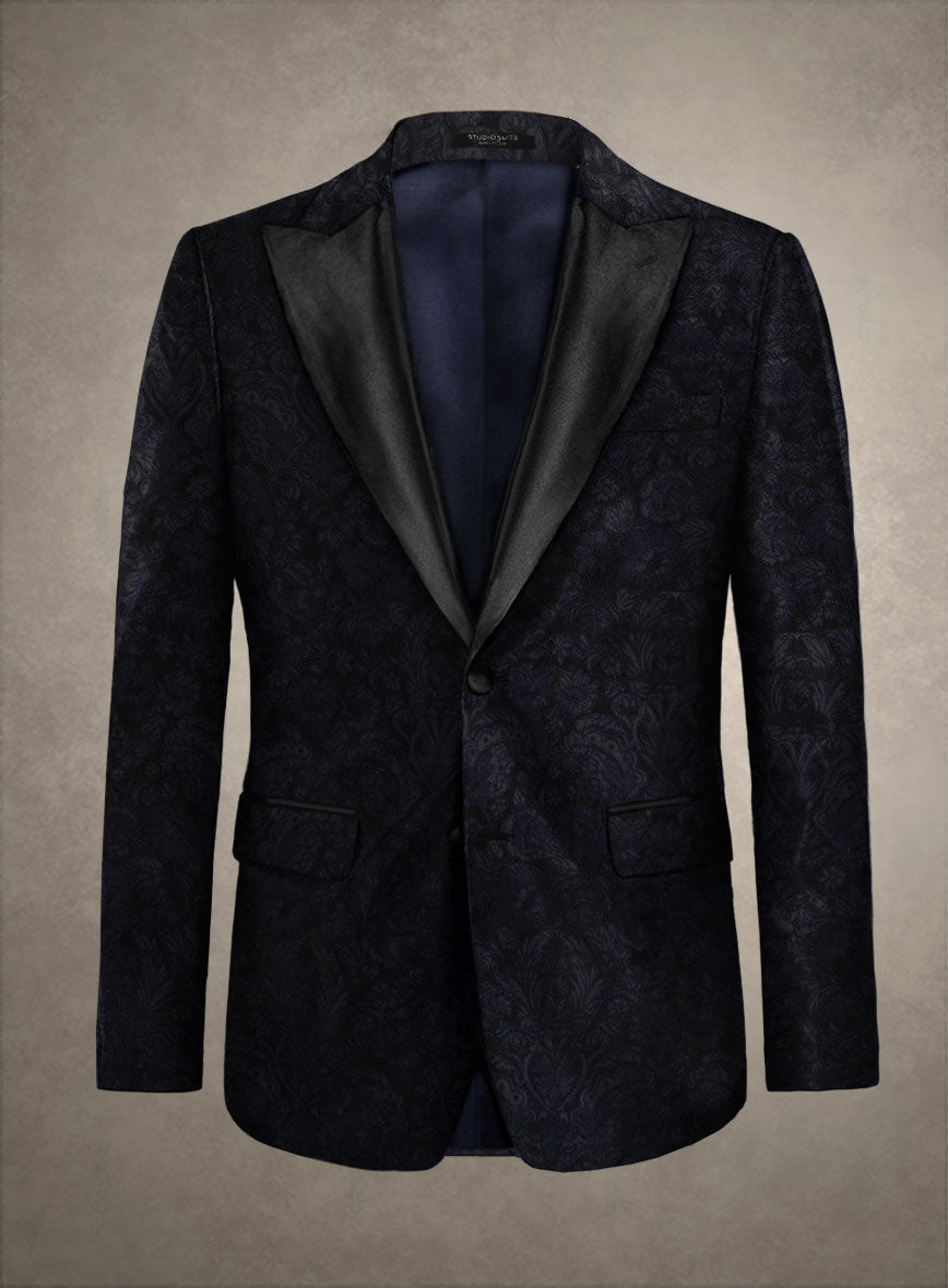 StudioSuits Italian Silk Fioren Tuxedo Blazer