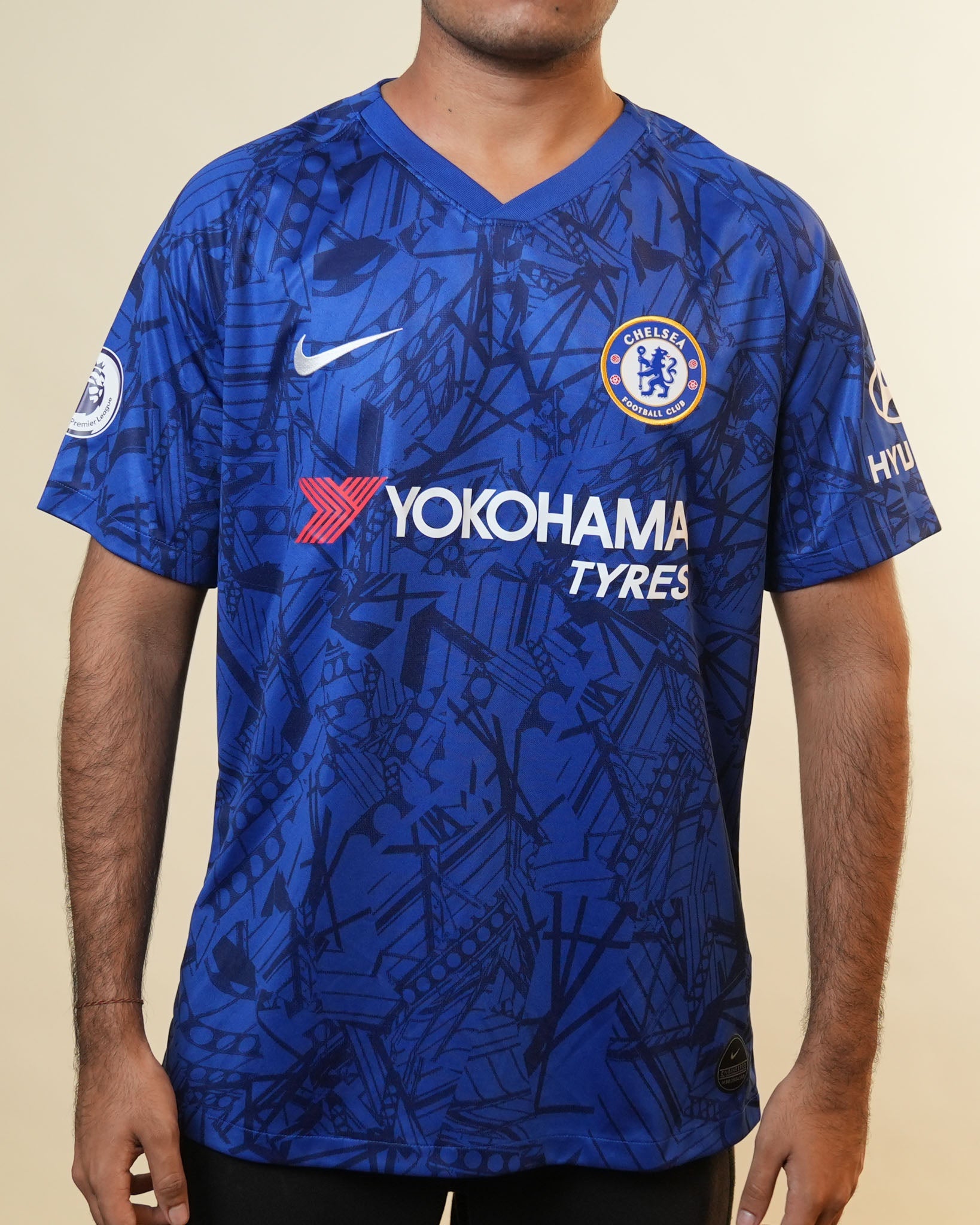 Nike X Chelsea Printed Blue Jersey