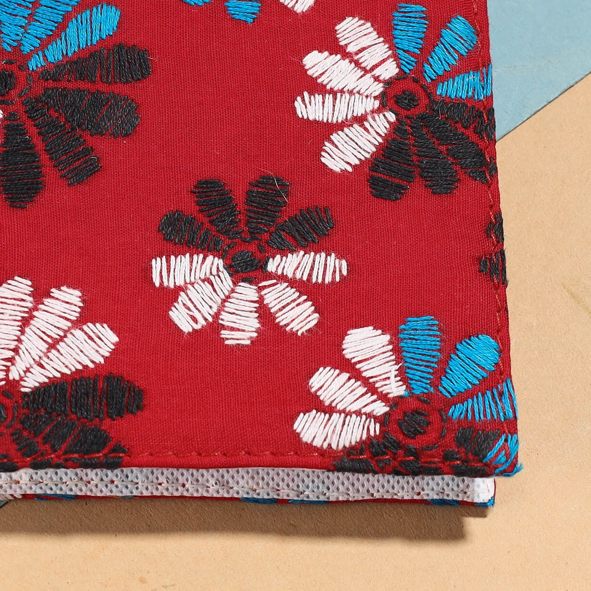 ASALKAAR Bengal Kantha Work Handcrafted Notepad (5 x 4 in) - view 2