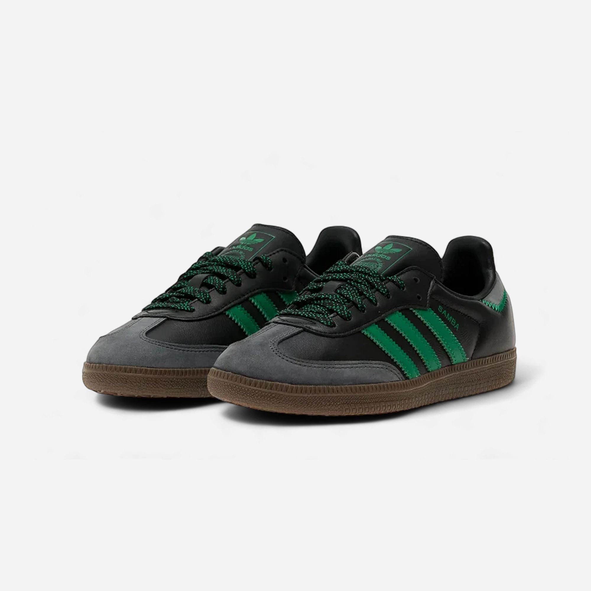 Adidas Samba OG Black Green WMNS - view 2
