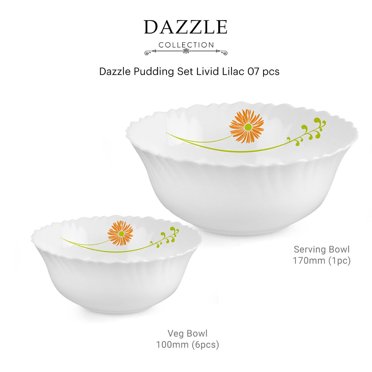 Cello Dazzle Series Pudding Gift Set, 7 Pieces - view 40