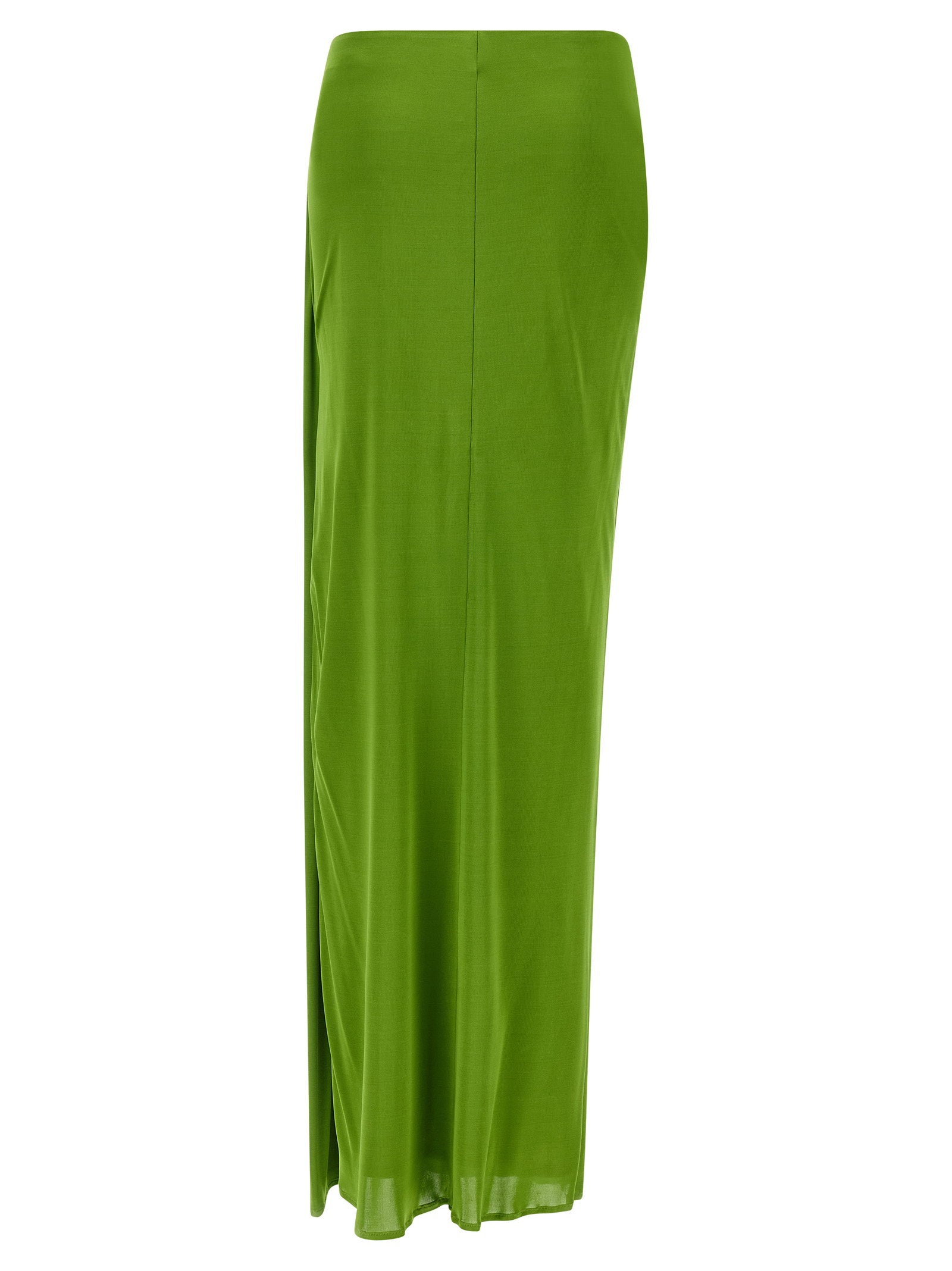 Elisabetta Franchi Shiny Viscose Skirt – 100% viscose - view 2