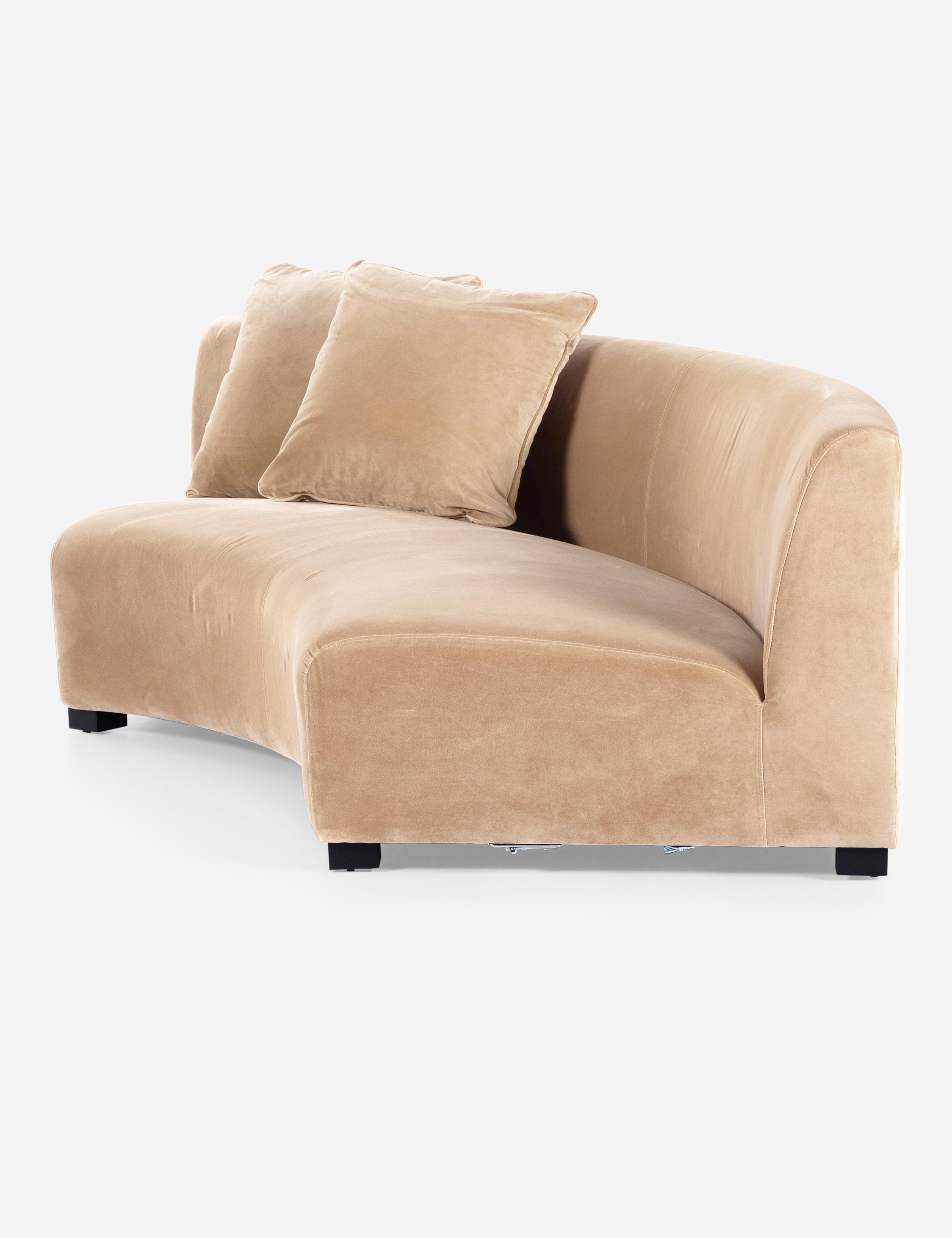 Lulu and Georgia Saban Curved Sofa - view 19