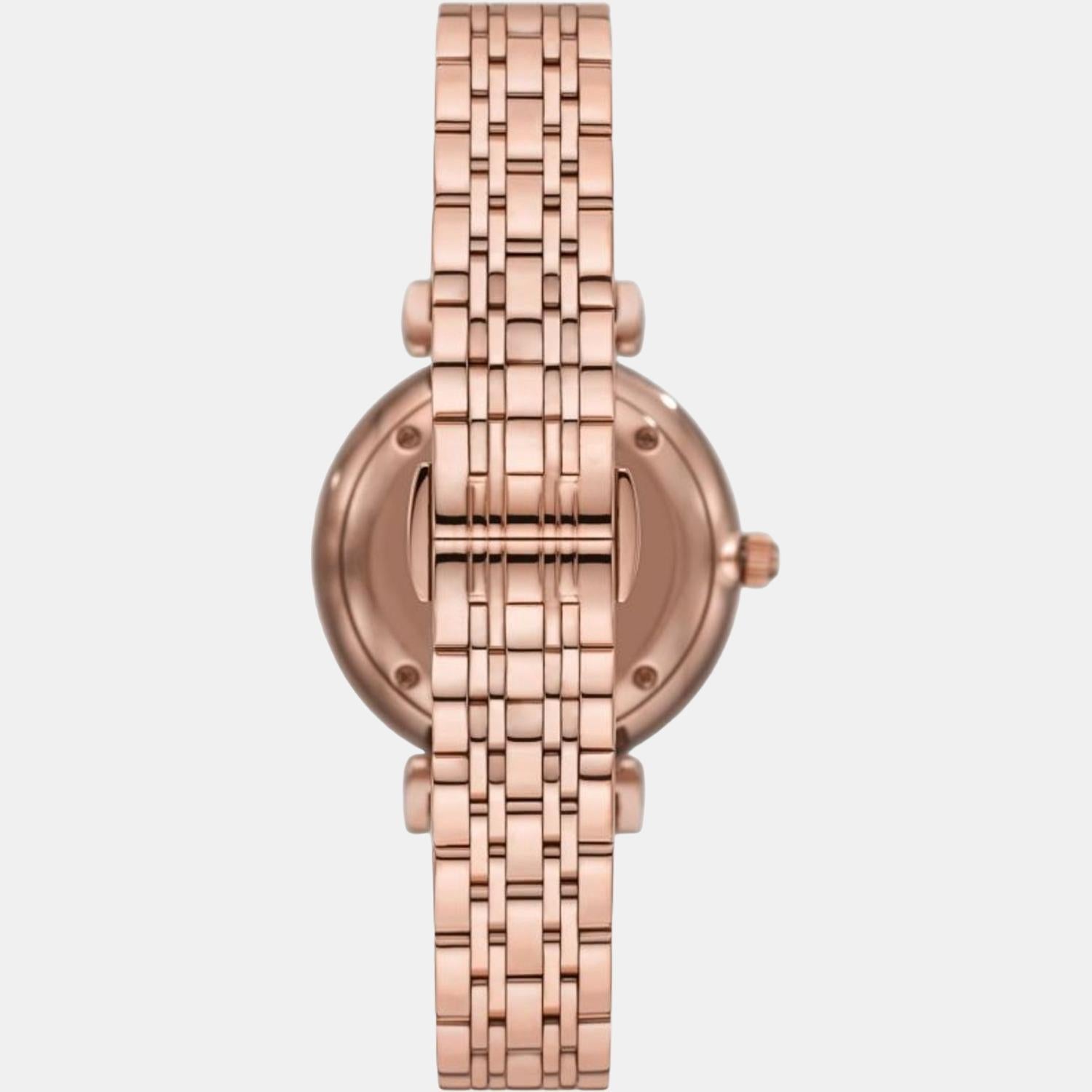 Emporio Armani Gianni T-Bar Women Quartz Silver Dial Analog Stainless Steel Watch AR11446 - view 2