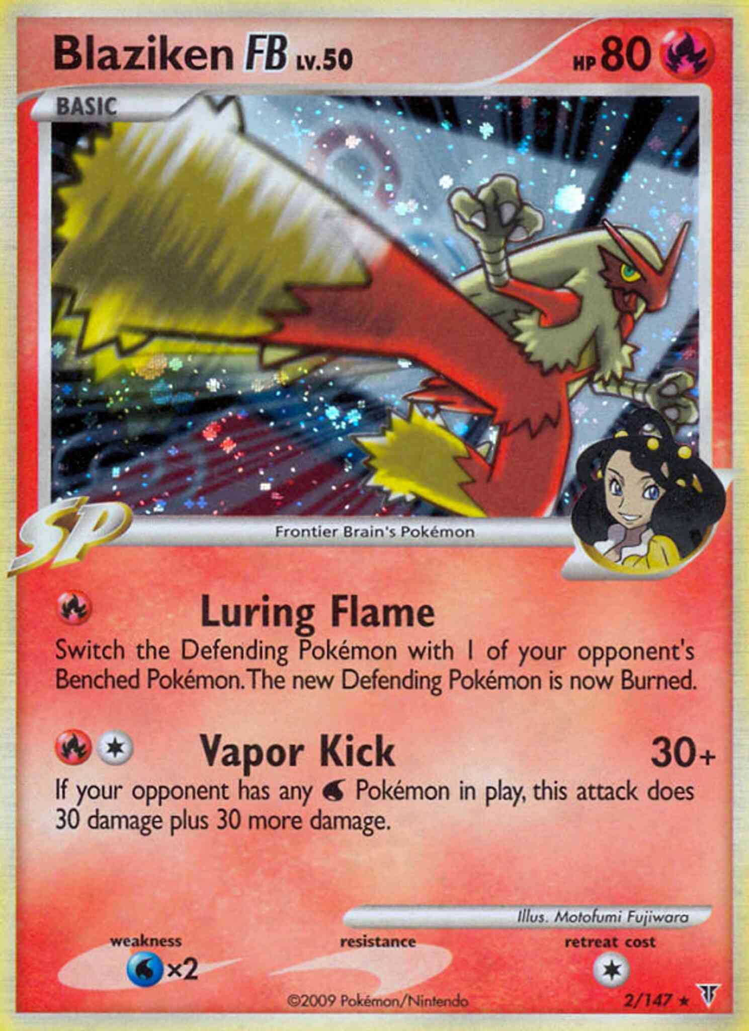 Rare holo pl3-2 – Pokémon Blaziken FB - 2/147 - Rare Holo [pl3-2] [Reverse Holo]