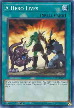 Yu-Gi-Oh! A Hero Lives - LDS3-EN112 - Common - 1st Edition