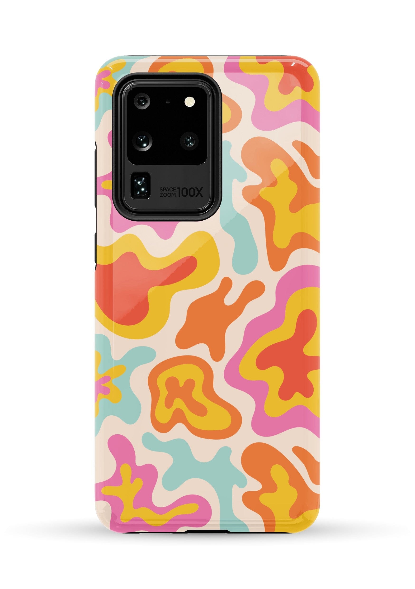 Casetry Tropical Color Splash | Abstract Retro Samsung Case - view 39