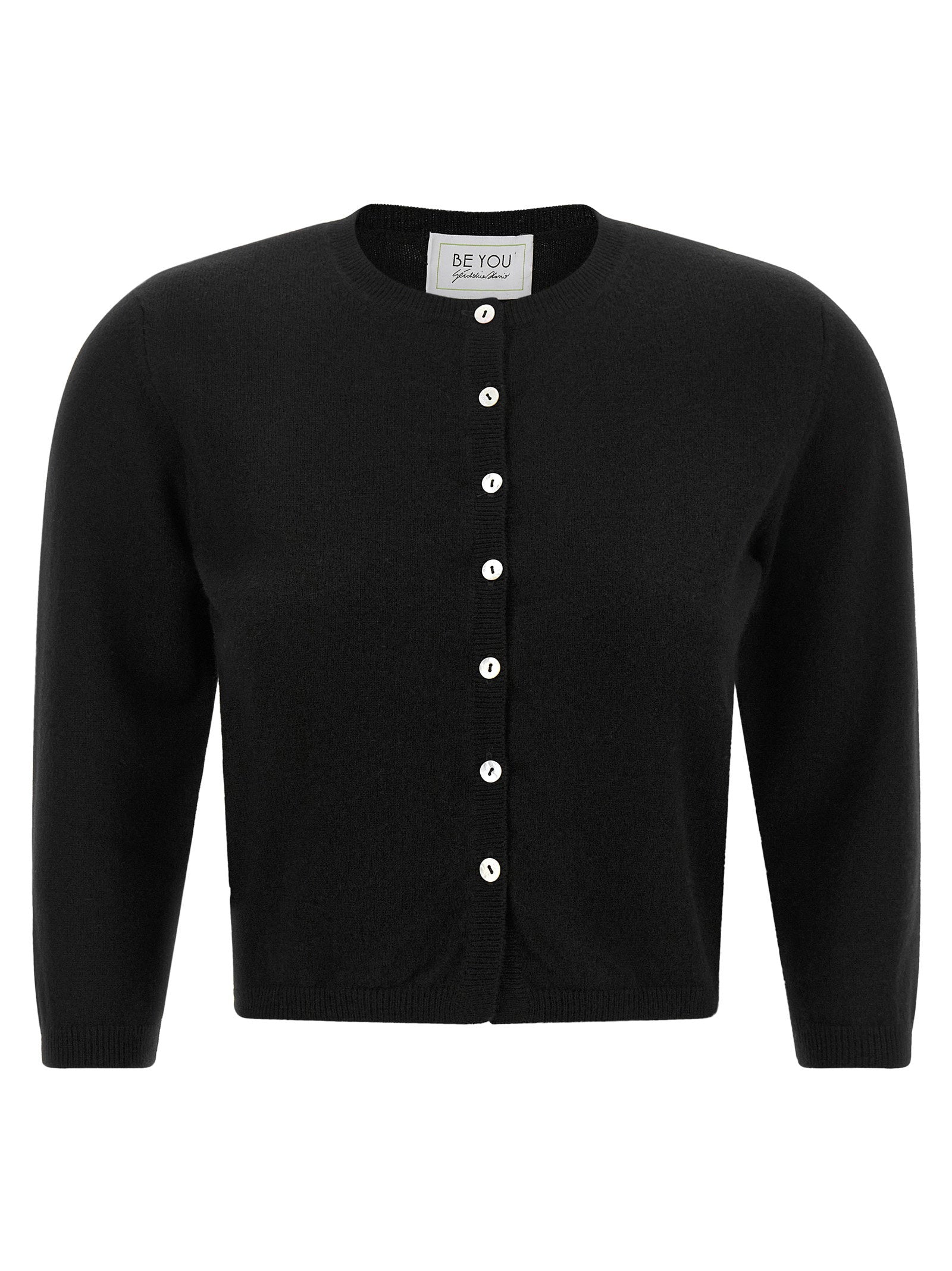 Be You Crew-neck Cardigan – 100% cashmere