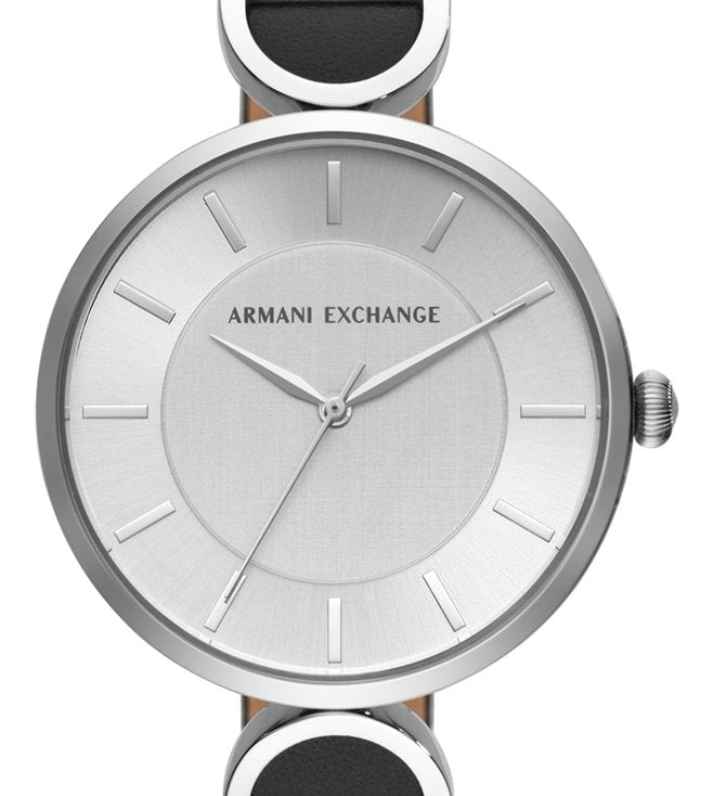 Armani Exchange Brooke Silver Dial Women 38mm