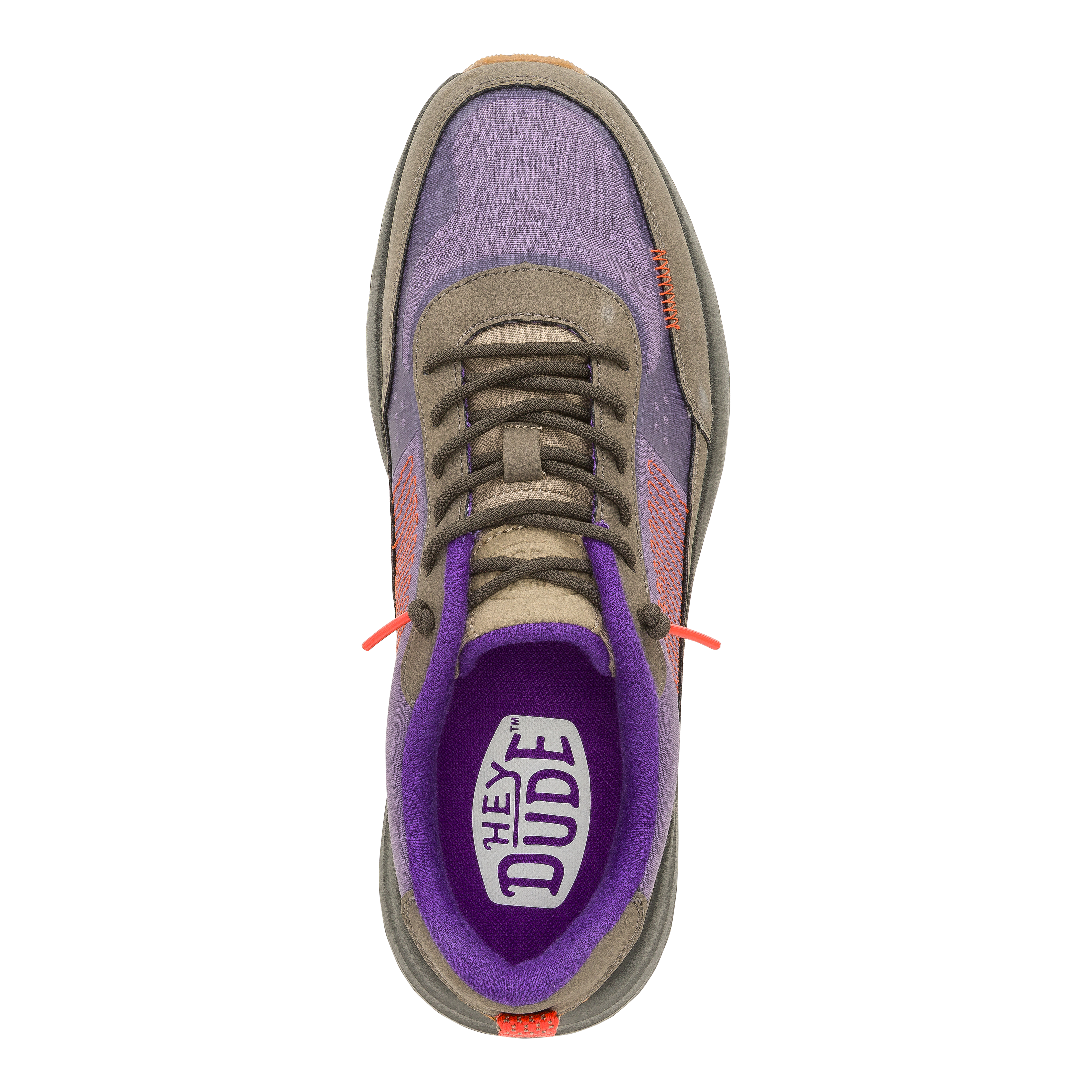 HEYDUDE shoes Sirocco Alta Hype - Grey/Purple - view 6