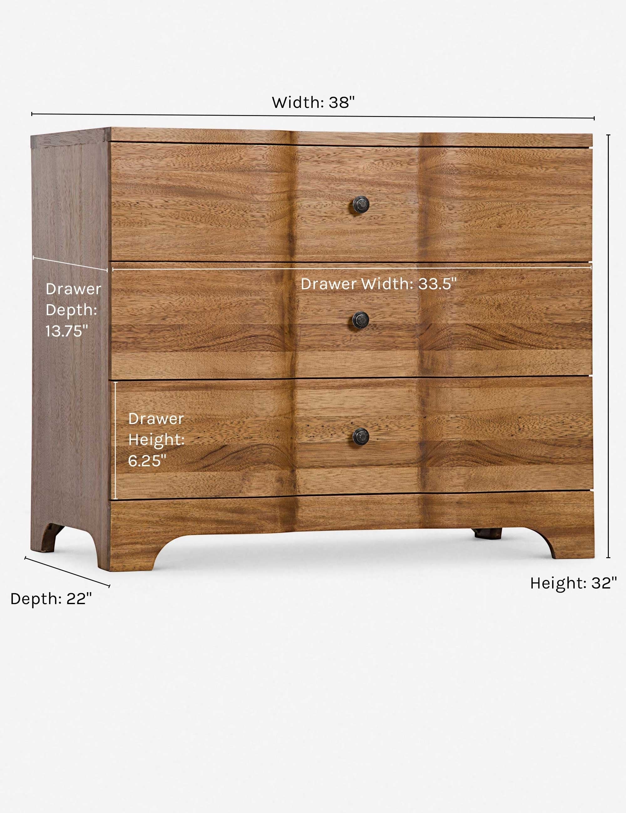 Lulu and Georgia Monica Dresser - view 3