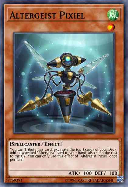 Yu-Gi-Oh! Altergeist Pixiel - MP19-EN010 - Common - 1st Edition