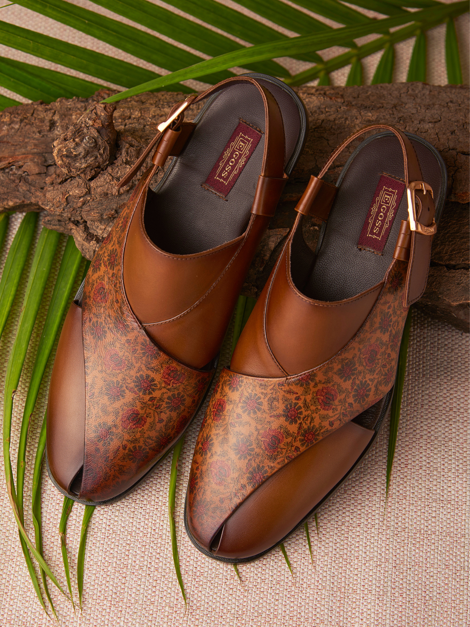 egoss-shoes Egoss Peshawari Sandal For Men – Tan - view 2